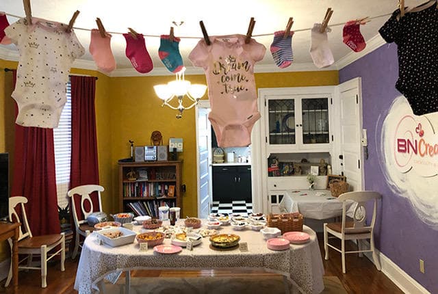 Cozy Baby and Bridal Showers in Cincinnati, Ohio