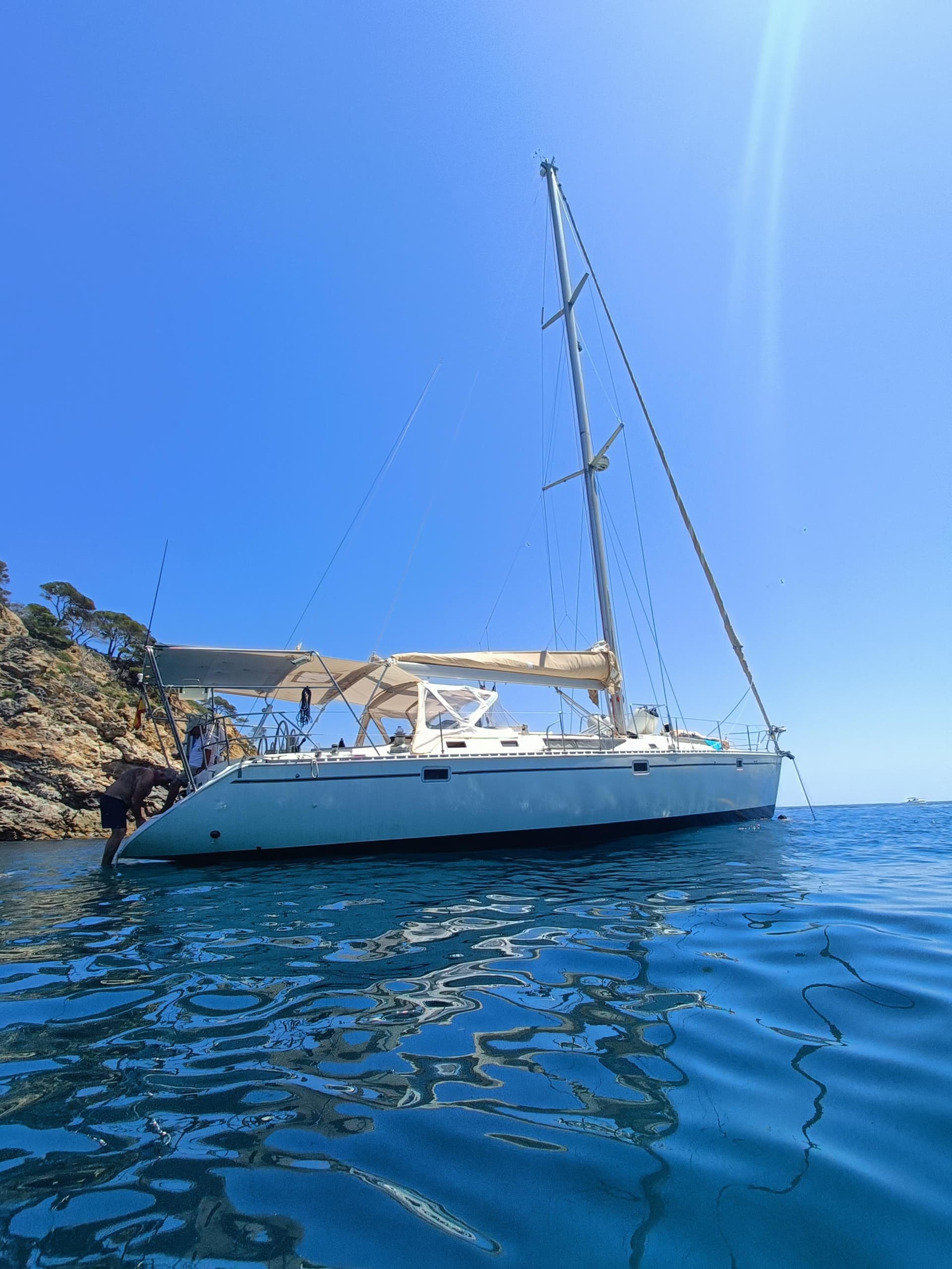 Sail the Costa Brava: Blanes to Tossa de Mar on a Beneteau Day Charter