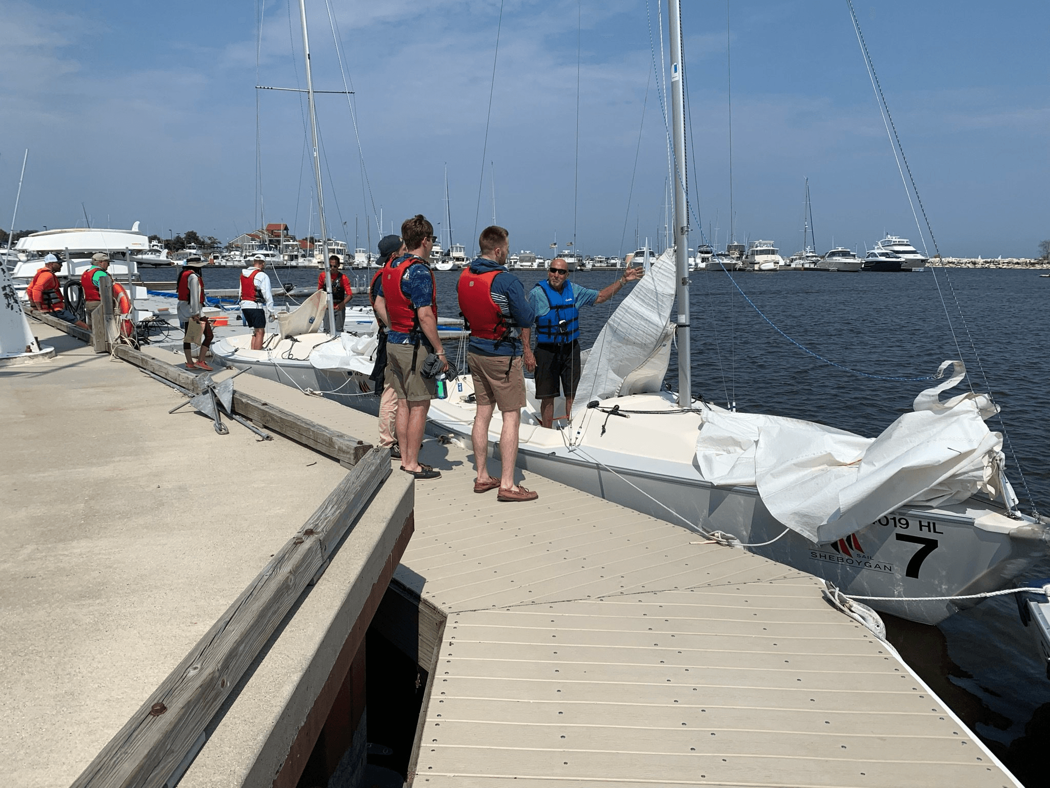 First Sail with Sailing Education Association of Sheboygan
