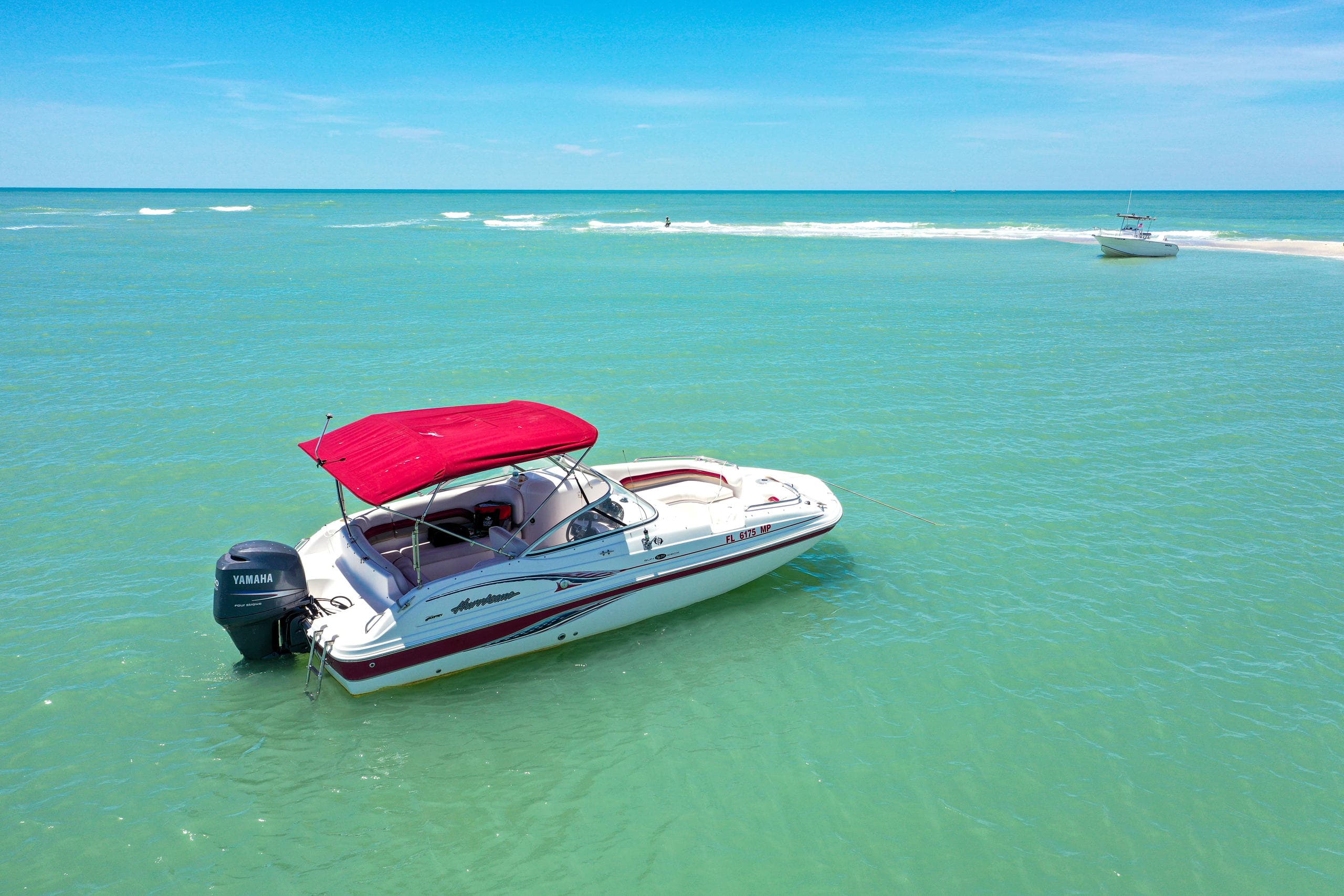 Fort Myers Beach Hurricane Deckboat Experience at Monroe Canal Marina