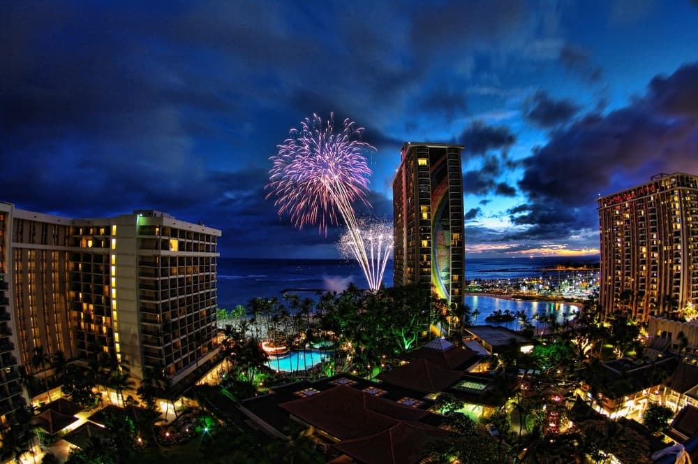 Friday Night Fireworks Cruise with Paradise Charters Honolulu