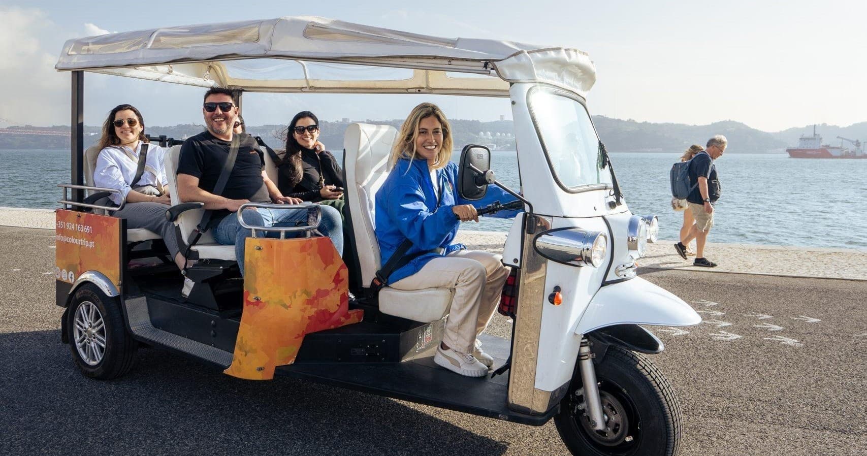 Explore Lisbon’s Iconic Sights in an Electric Tuk Tuk Adventure