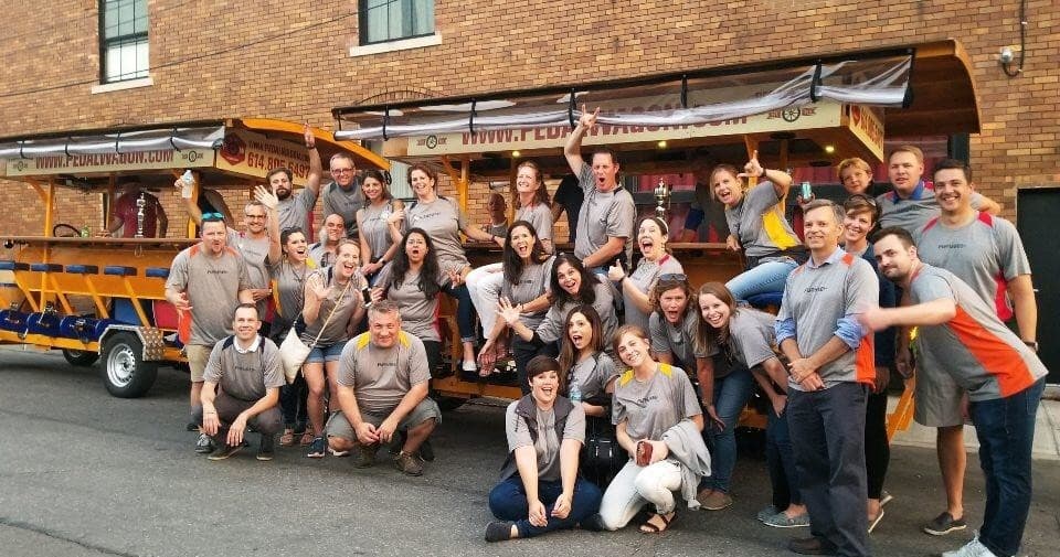 Bike Food Tour & Pub Crawl with Pedal Wagon Cincinnati