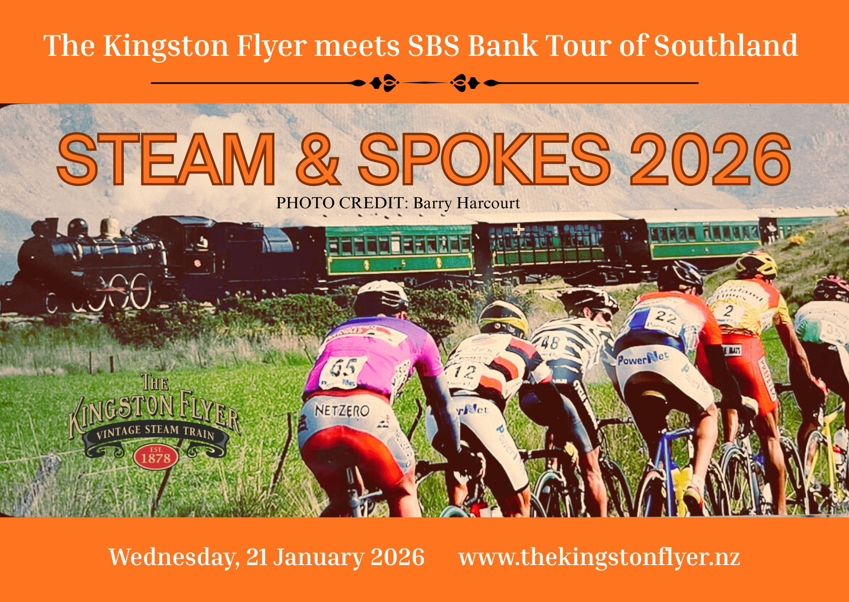 Ride the Kingston Flyer: Steam and Spokes at the Tour of Southland