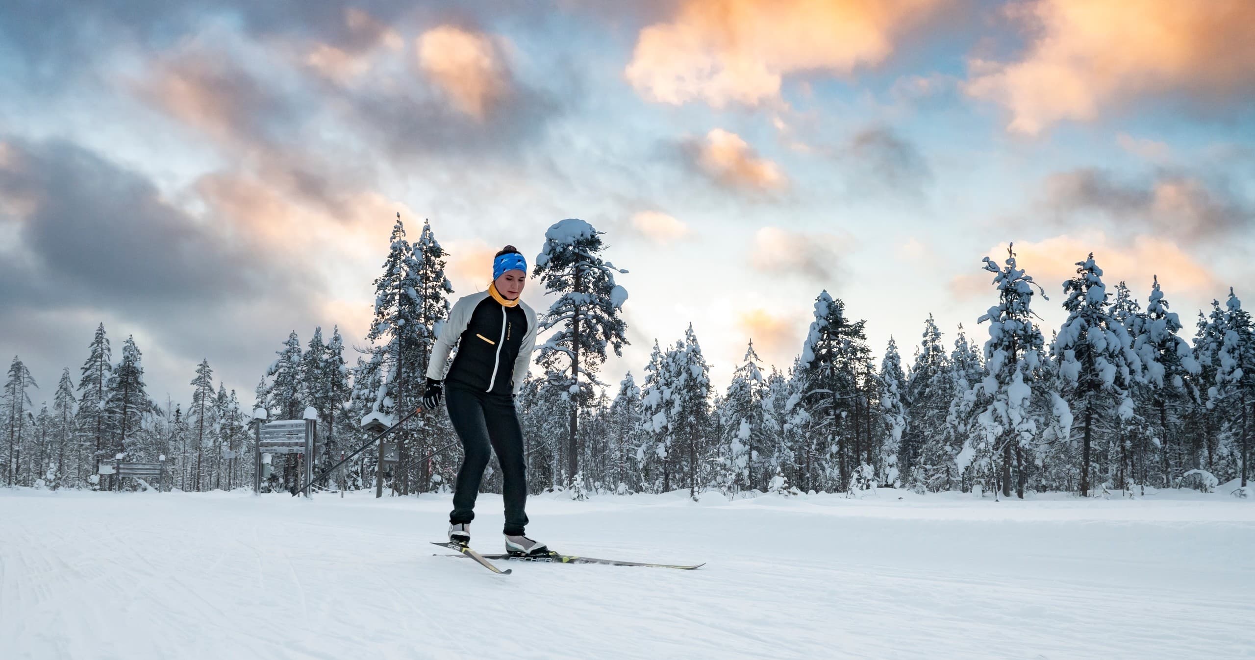First Glide: Cross-Country Ski Taster at Ukkohalla, Hyrynsalmi