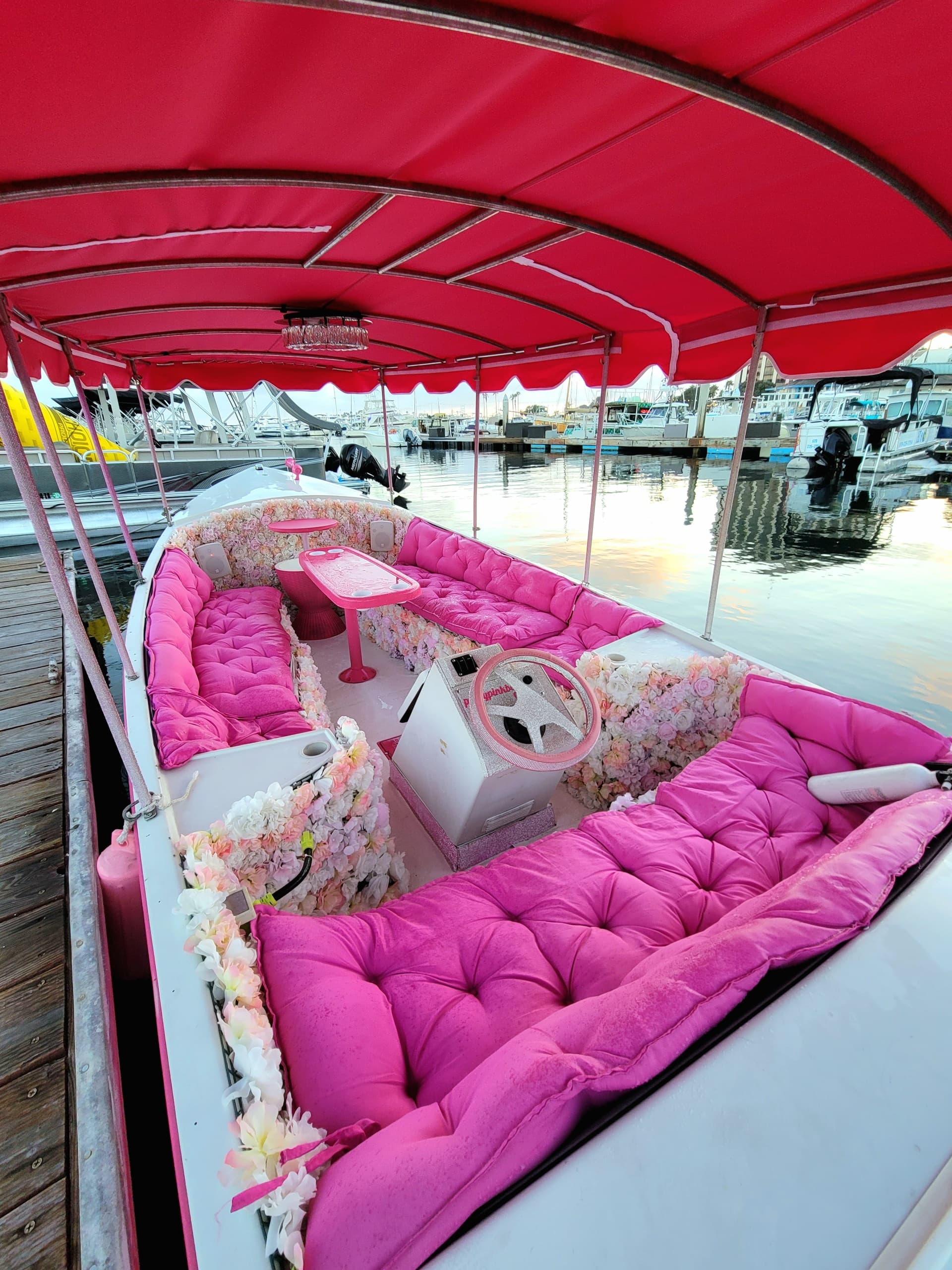Seaforth Boat Rental: Pretty Pink Duffy in San Diego