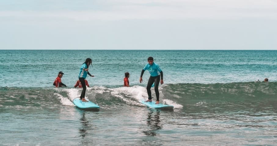 Water Activities: School Holiday Surf Program at Orewa Beach