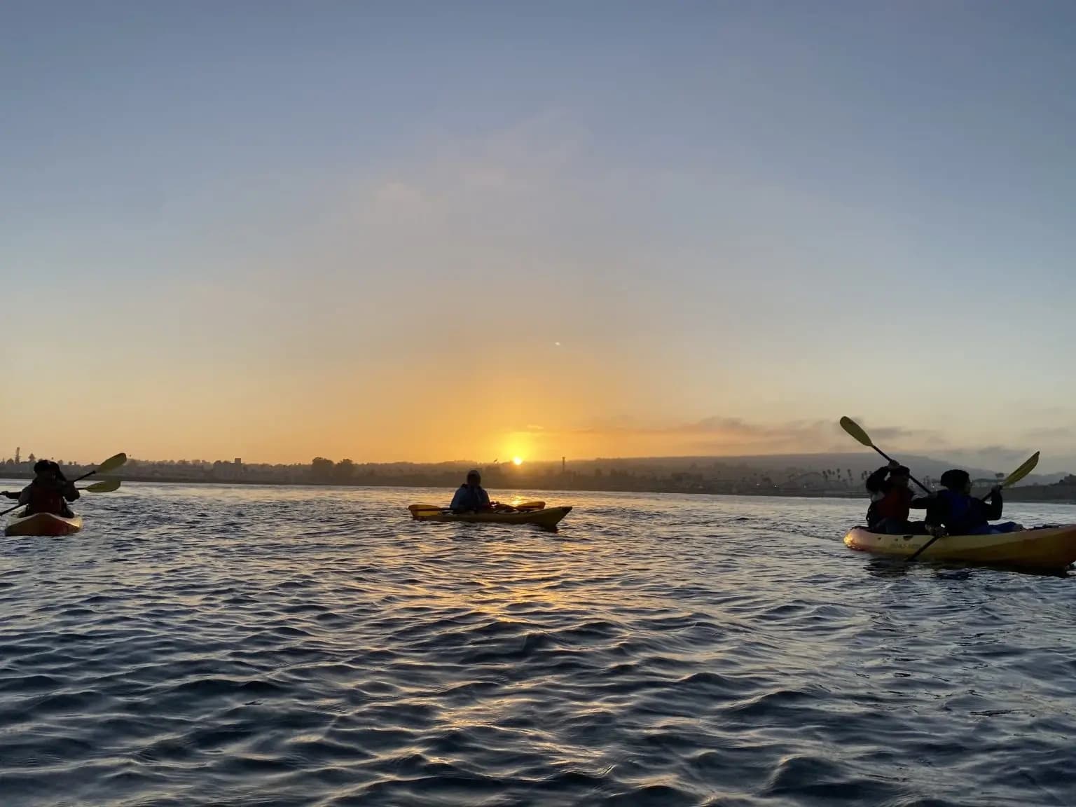 Santa Cruz Sunset Kayak Tour with Sea Lions