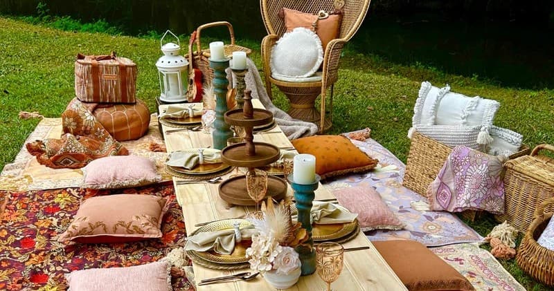 Luxury Destination Picnics with Pedals and Picnics in South Murwillumbah
