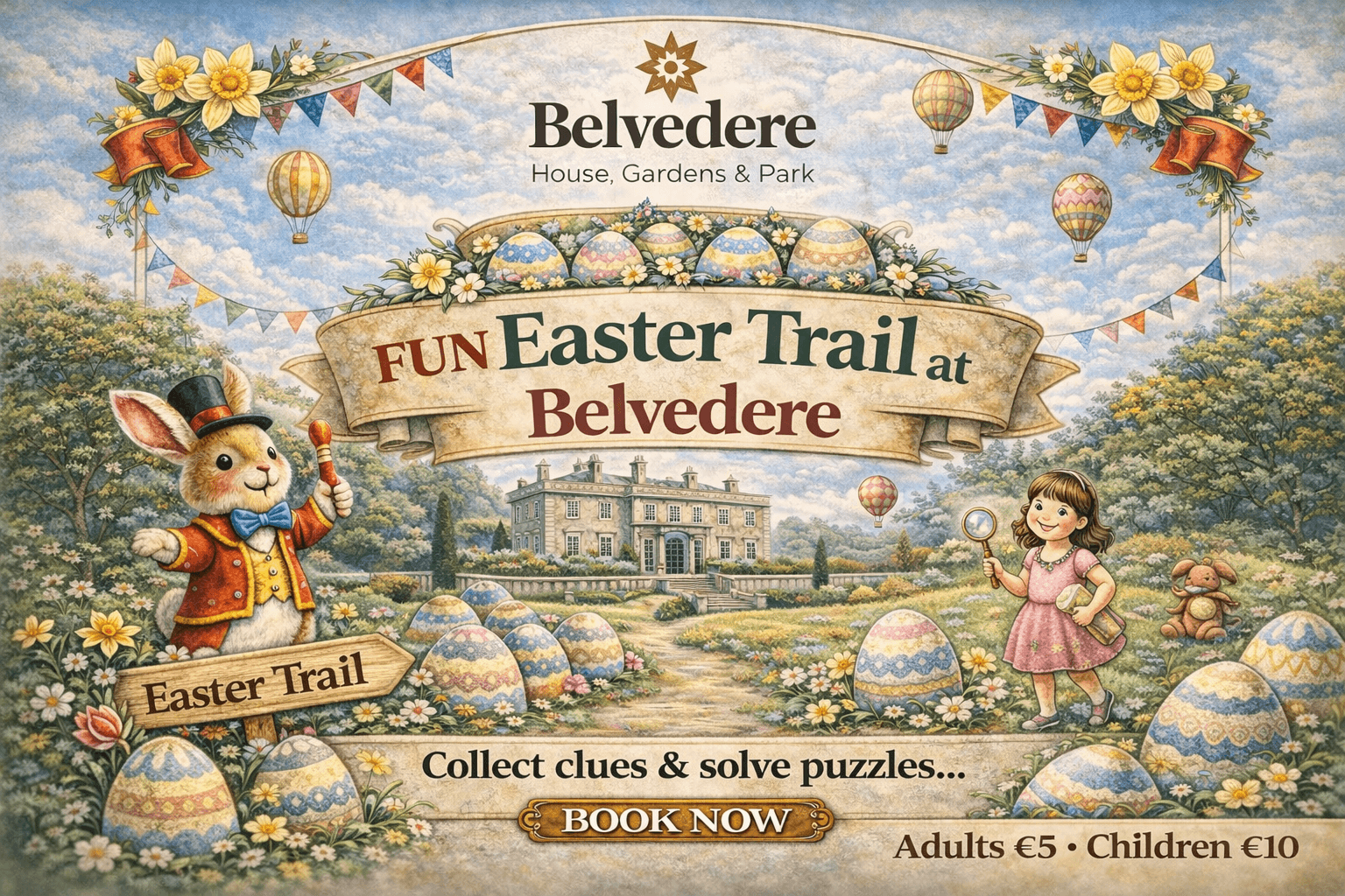 Easter Adventure Trail at Belvedere House Gardens & Park — Family Fun in Mullingar photo 1