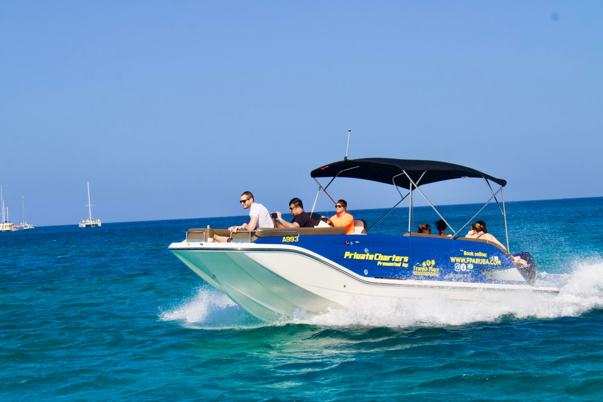 Private Bayliner Charters with Frank’s Place Watersports Aruba