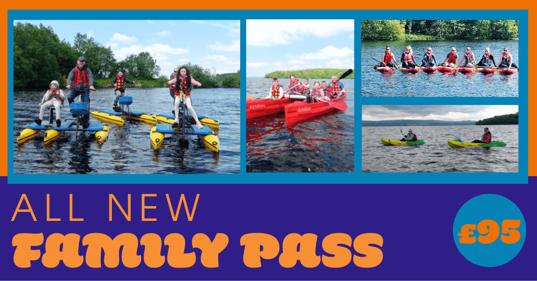 Family Watersports Adventure at Castle Archdale in Belfast