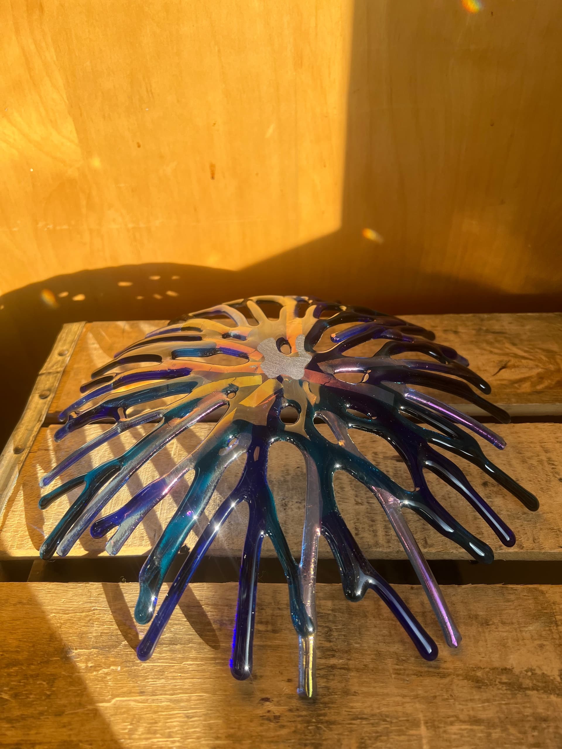 Twig Bowl Fused Glass Class in Denver: Make a 12-Inch Art Glass Bowl photo 2