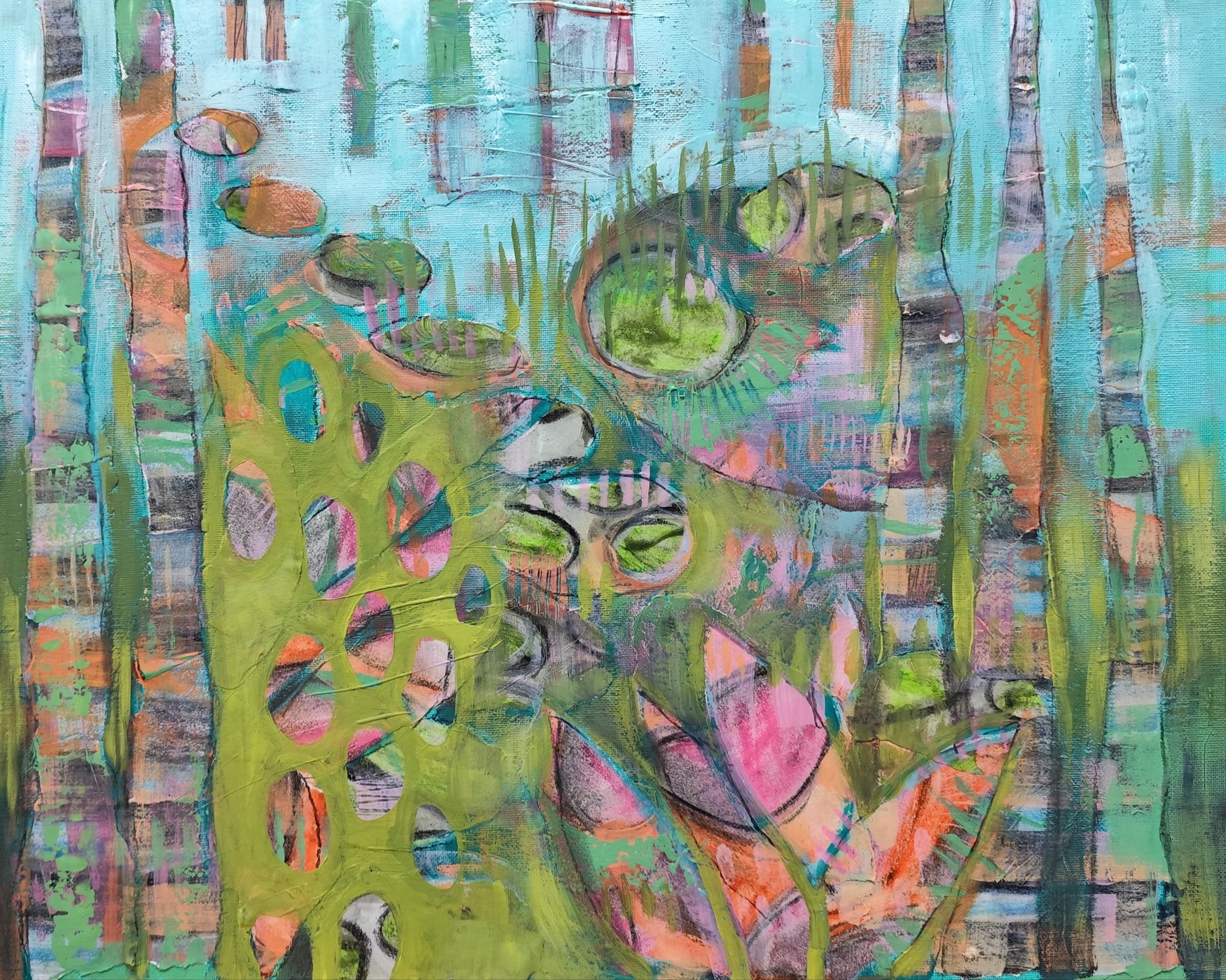 Art Workshop at House of Jules Art Studio: Creative Collage in Nature