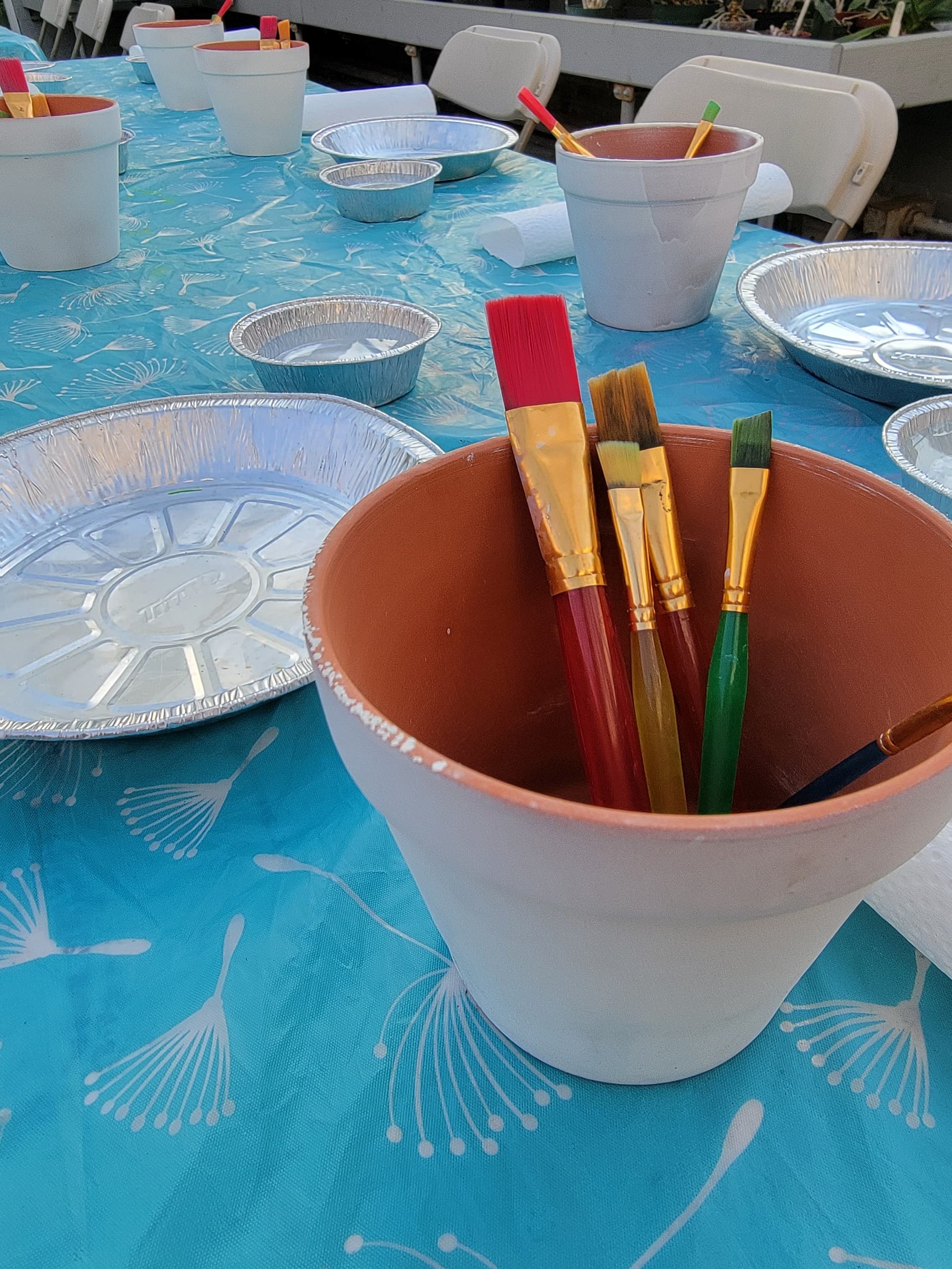 March Break Kid's Paint a Pot Workshop at Oshawa Green House