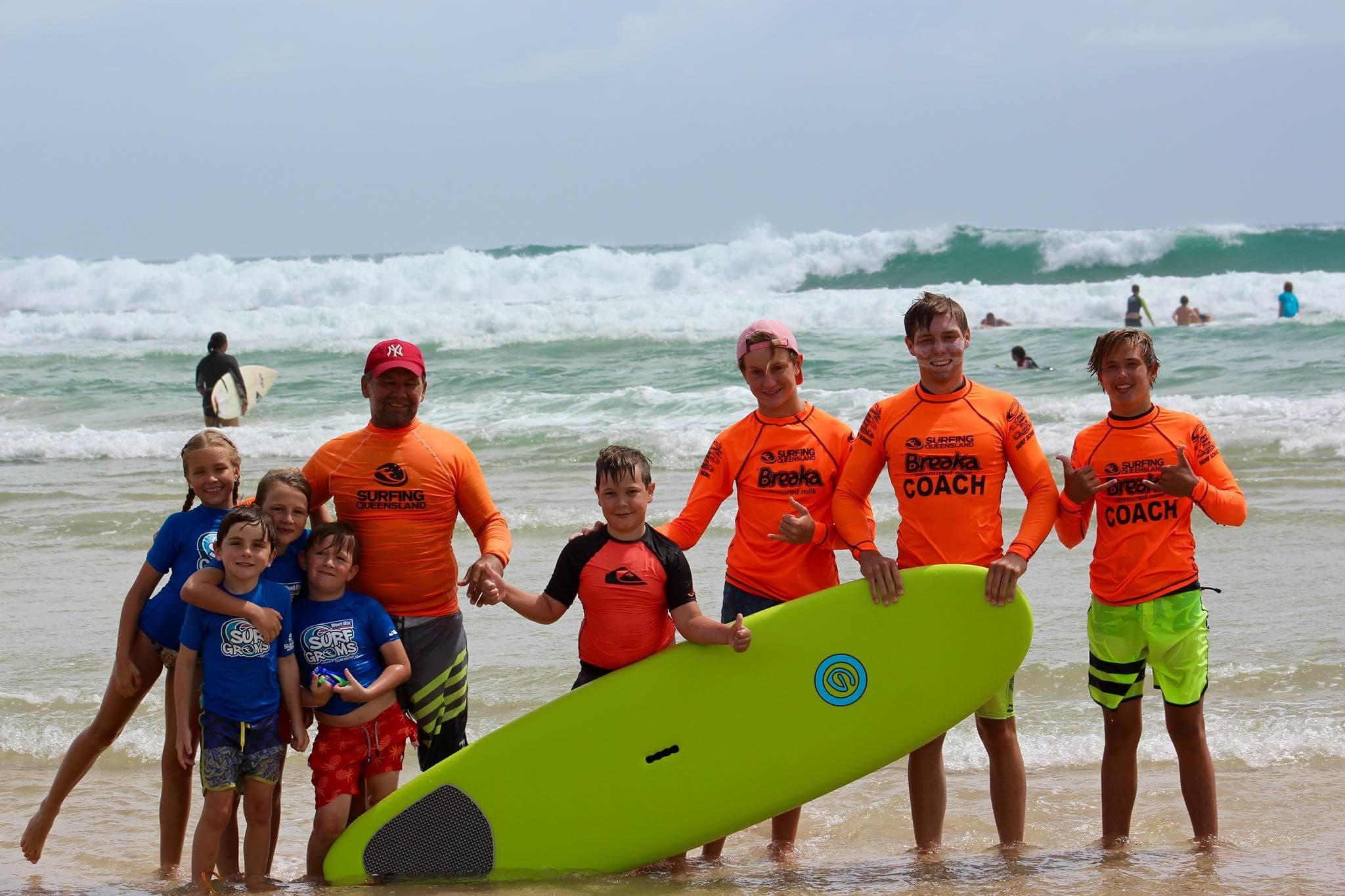 Learn to Surf at Burleigh Heads: 25th Anniversary Easter Surf Special with Godfathers of the Ocean