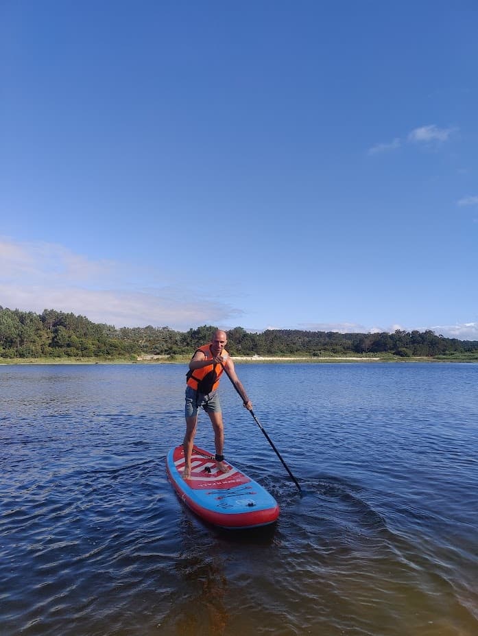 Glide Lagoa de Óbidos: Family Stand Up Paddle Near Peniche photo 1