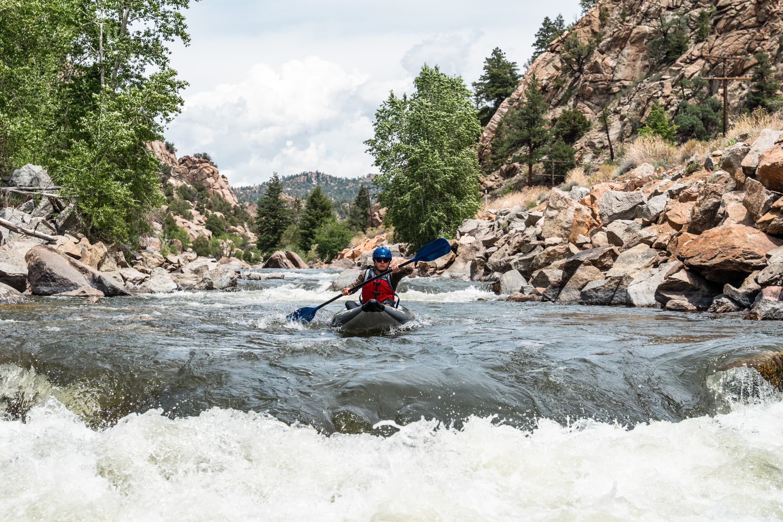 Inflatable Kayak Lower Browns Canyon: Class III Rapids & Mountain Views Near Buena Vista photo 2