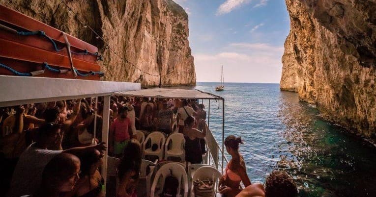 Ionian Land I.K.E Blue Caves Cruise in Corfu