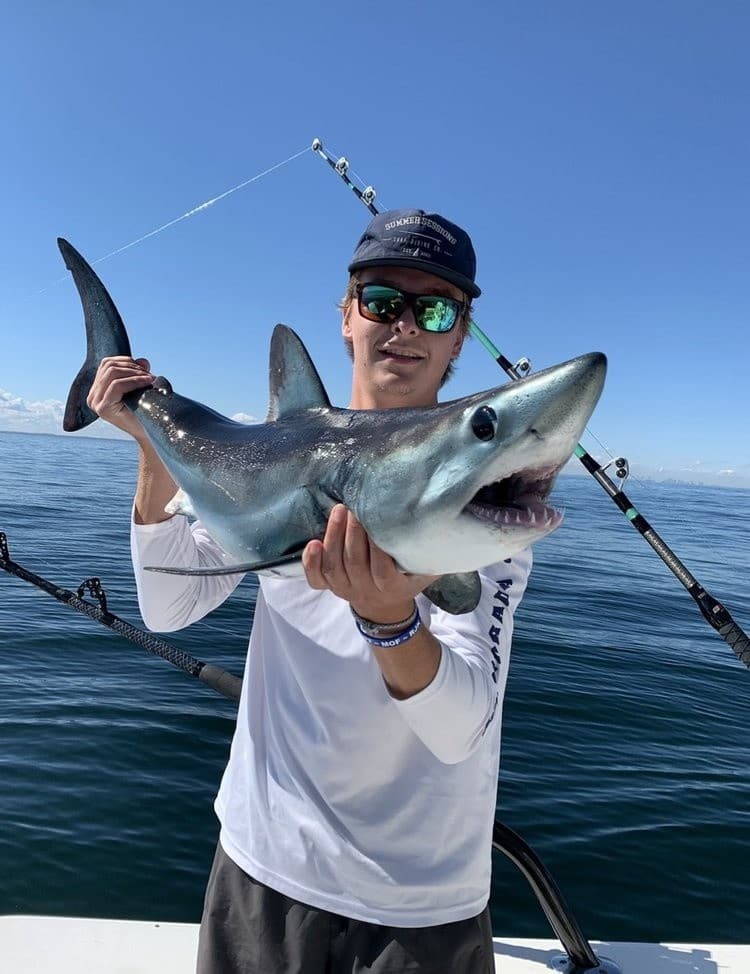 Full-Day Shark Fishing from Quincy: Offshore Shark Trip to Stellwagen Bank