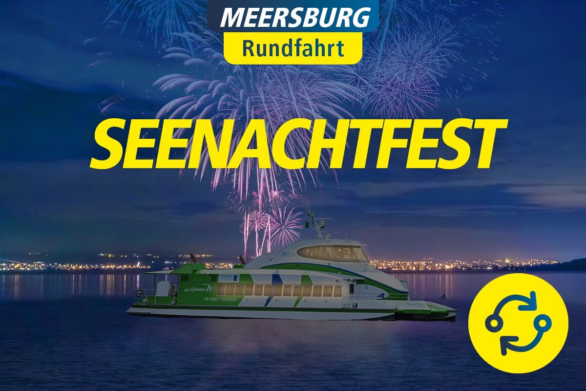 Lake Cruise & Fireworks at Konstanzer Seenachtfest with Katamaran Bodensee