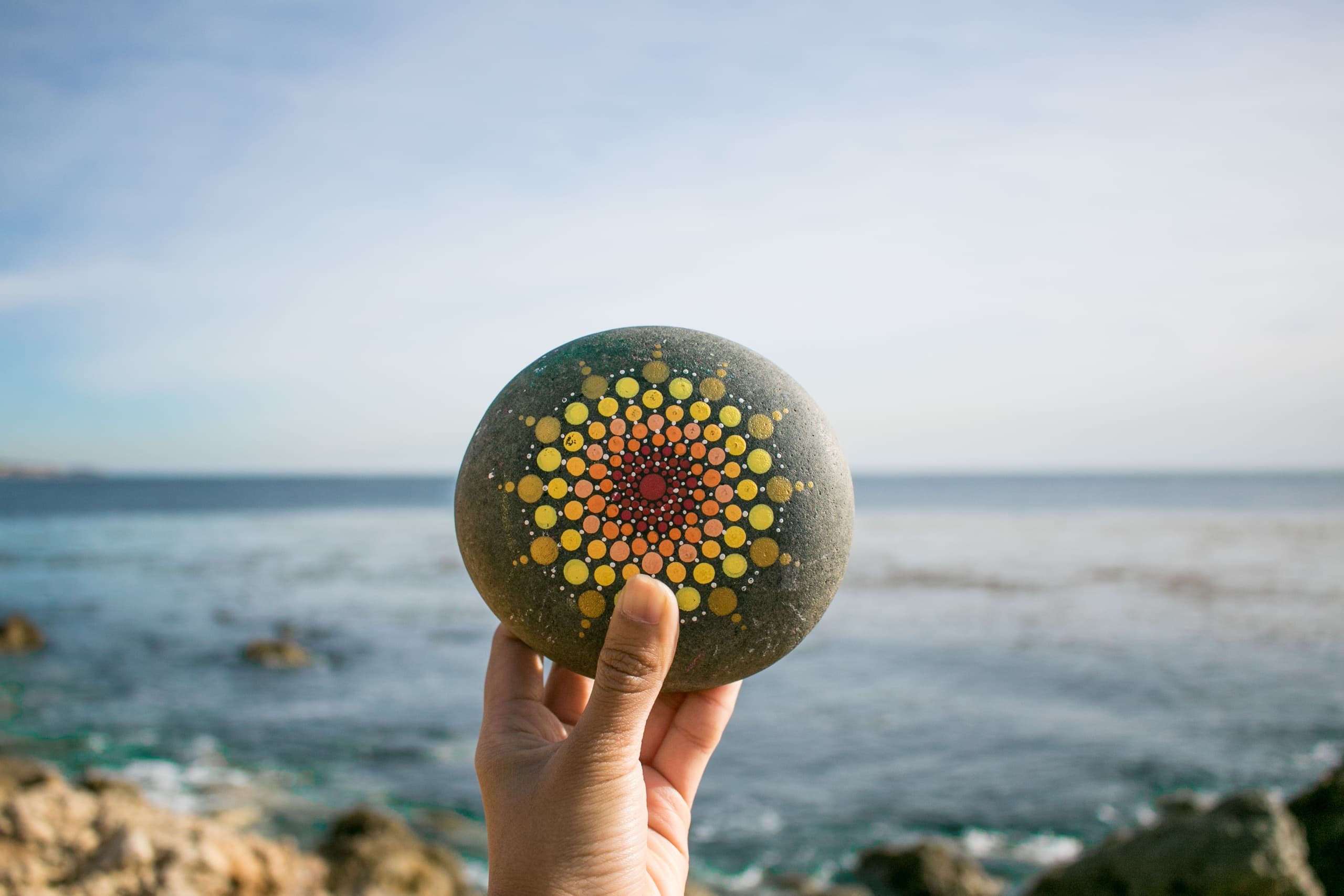Mandala Painting Experience in Rancho Palos Verdes