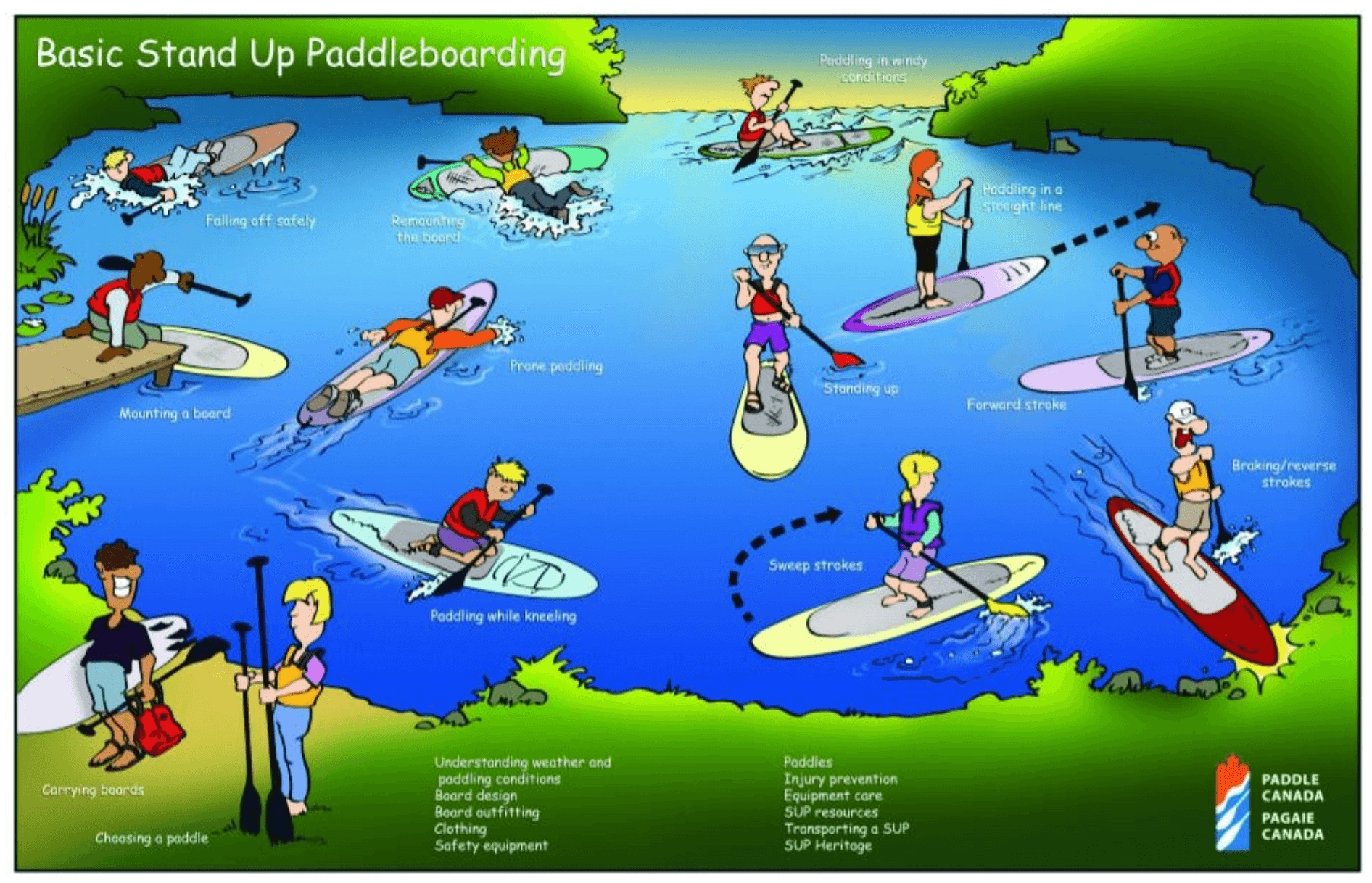 Paddle Canada SUP Skills in Victoria, BC