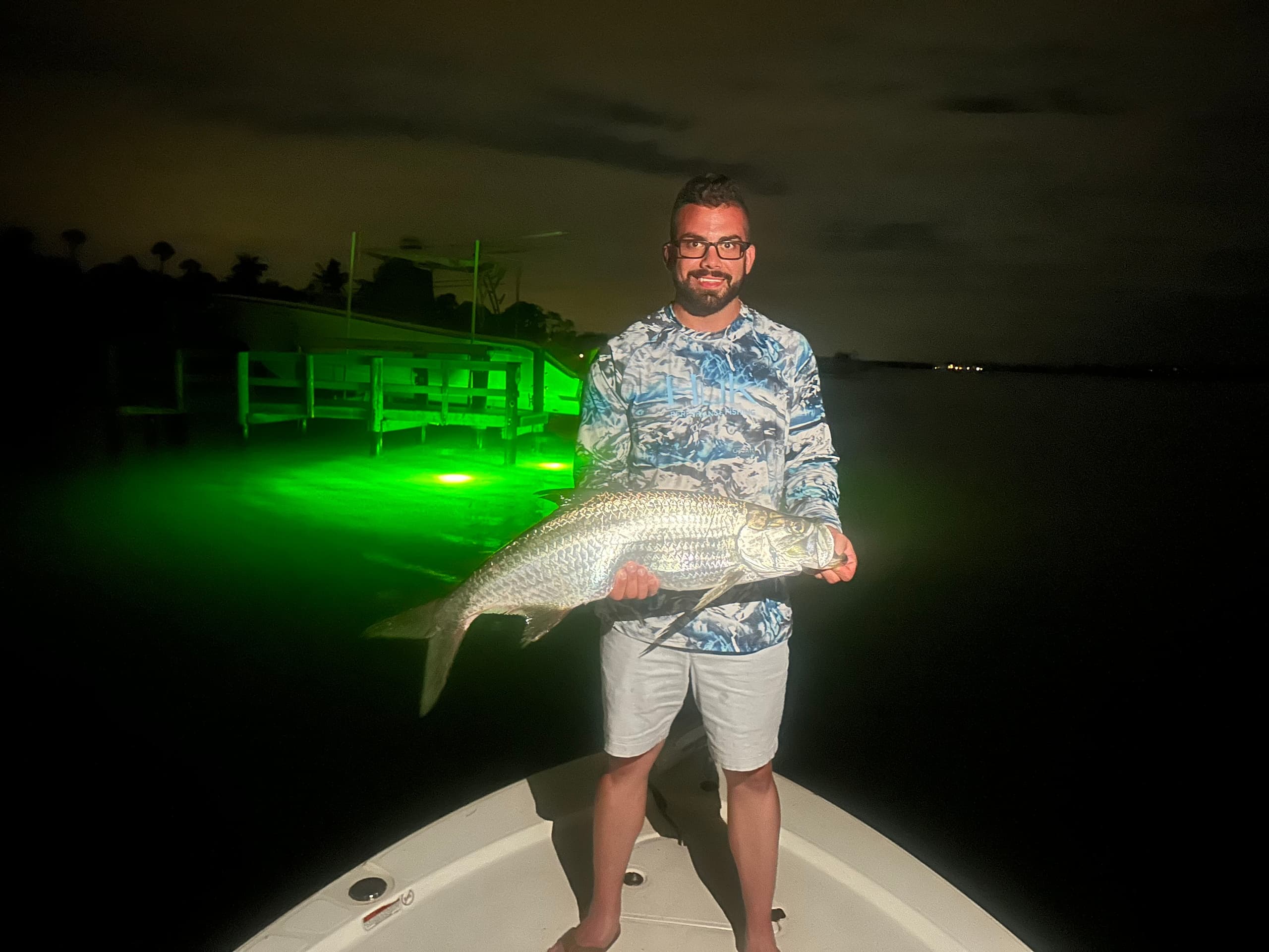 Water Activities: Night Fishing with Bienvenue Outdoors at Siesta Key