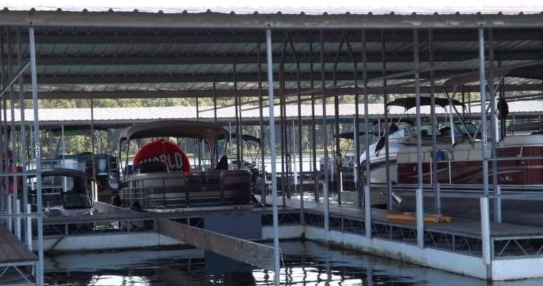 Uncovered Boat Stall Rentals at Fout Boat Dock in Gamaliel