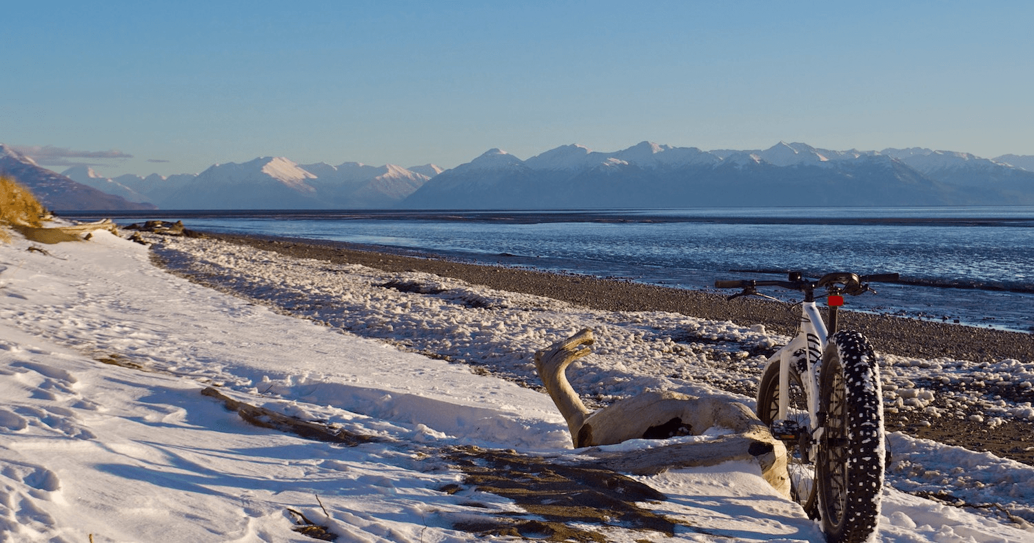 Explore Anchorage’s Winter Wilderness on an Epic Fat Tire Bike Tour