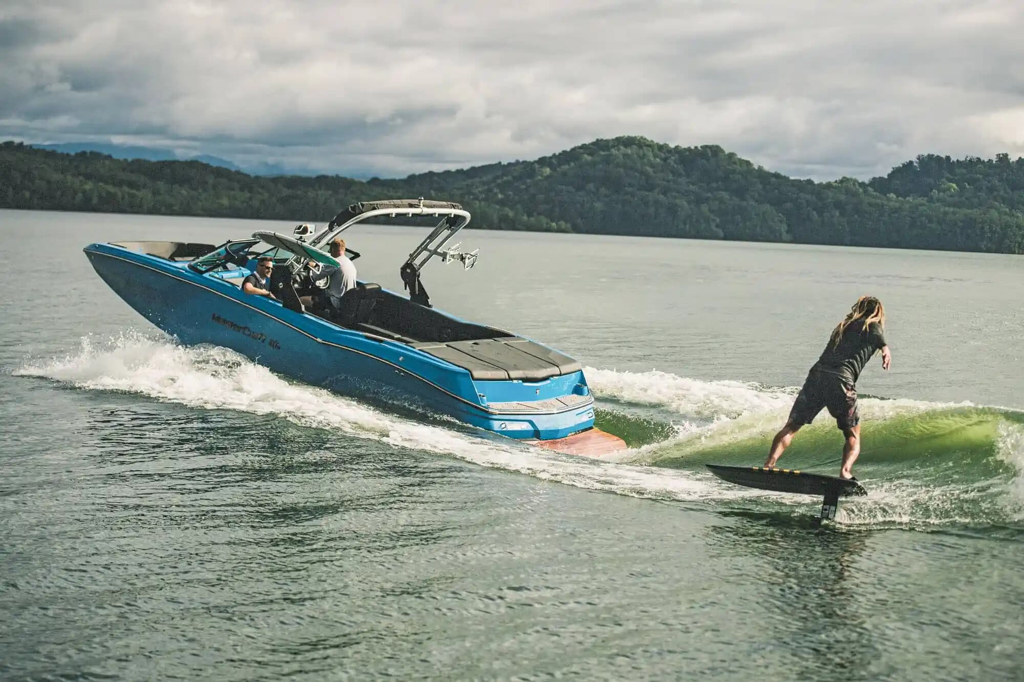 Private Wakeboat Trip on Lake Hopatcong | Group Wakesurfing & Boat Charter photo 4
