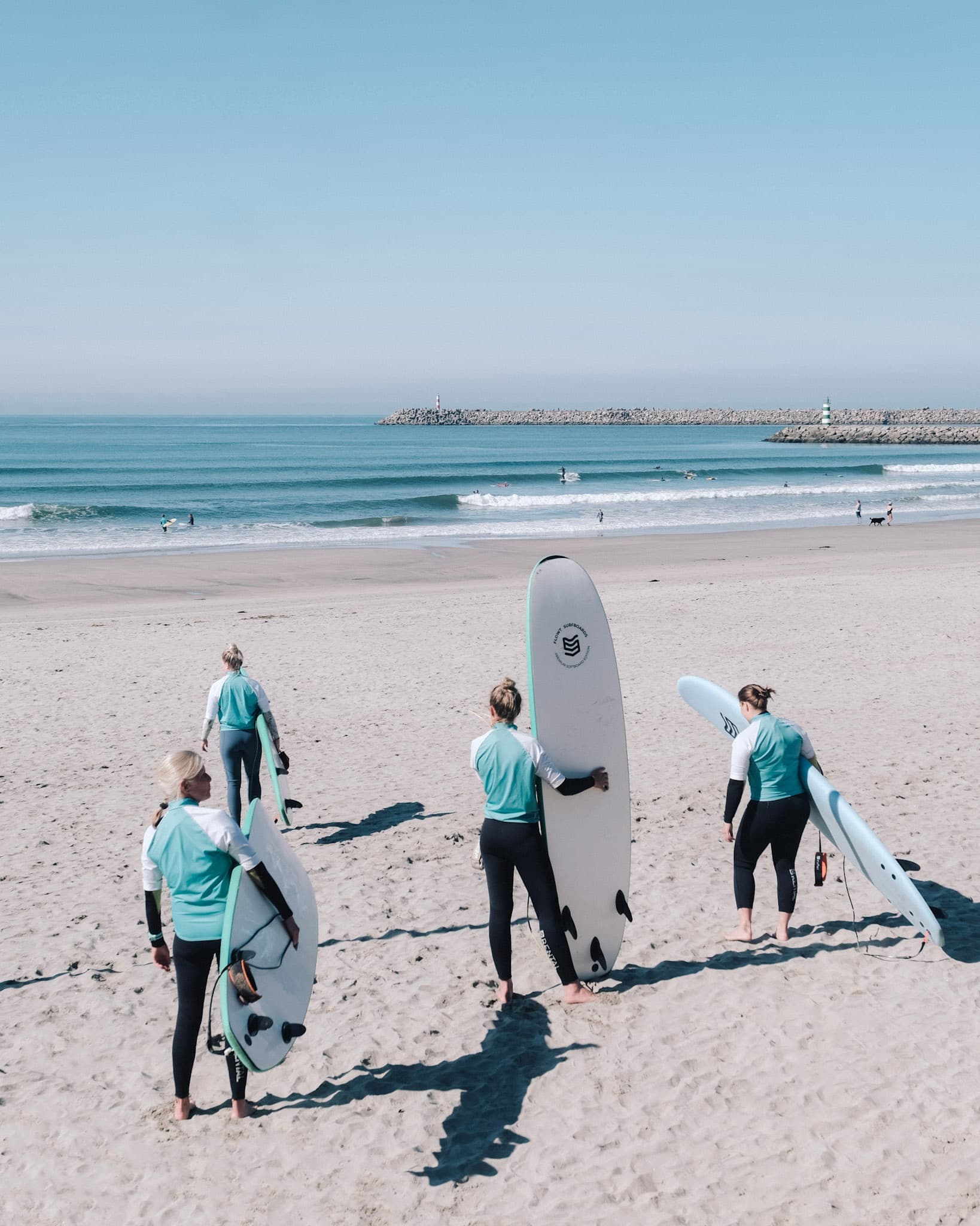 Private Beginner Surf Class at FeelViana in Viana do Castelo