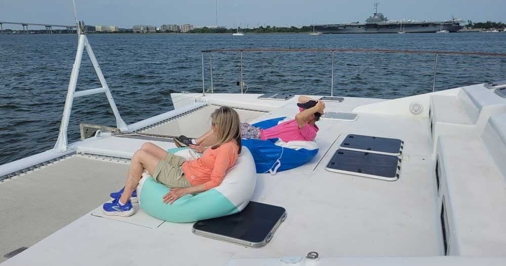 Boat Charters in Charleston Harbor with Barefoot Charters