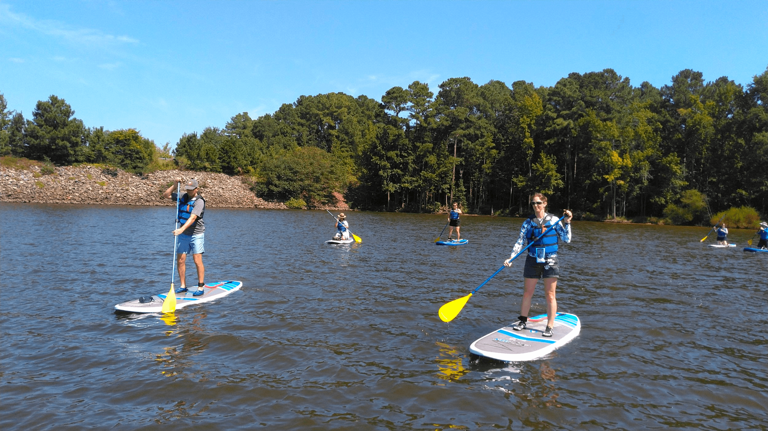 Stand-Up Paddleboard Basics with Frog Hollow Outdoors in Durham