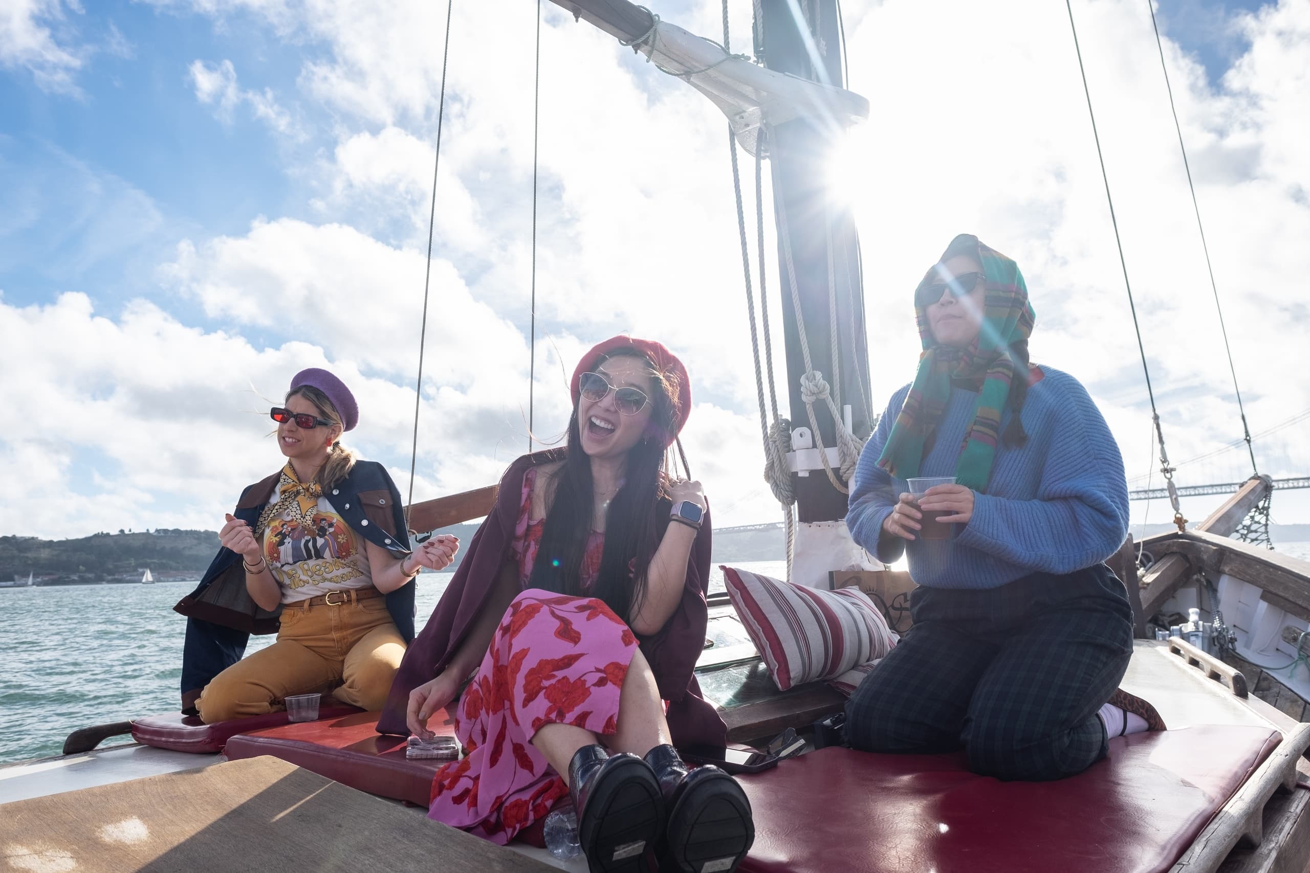 Water Activities with Ahoy Portugal: Private Tagus River Cruise in Lisbon