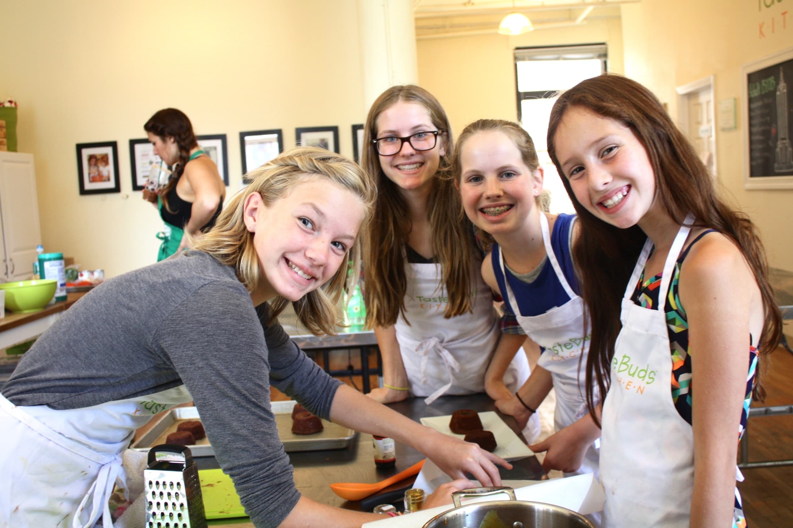Teen Culinary Parties at Taste Buds Kitchen NYC