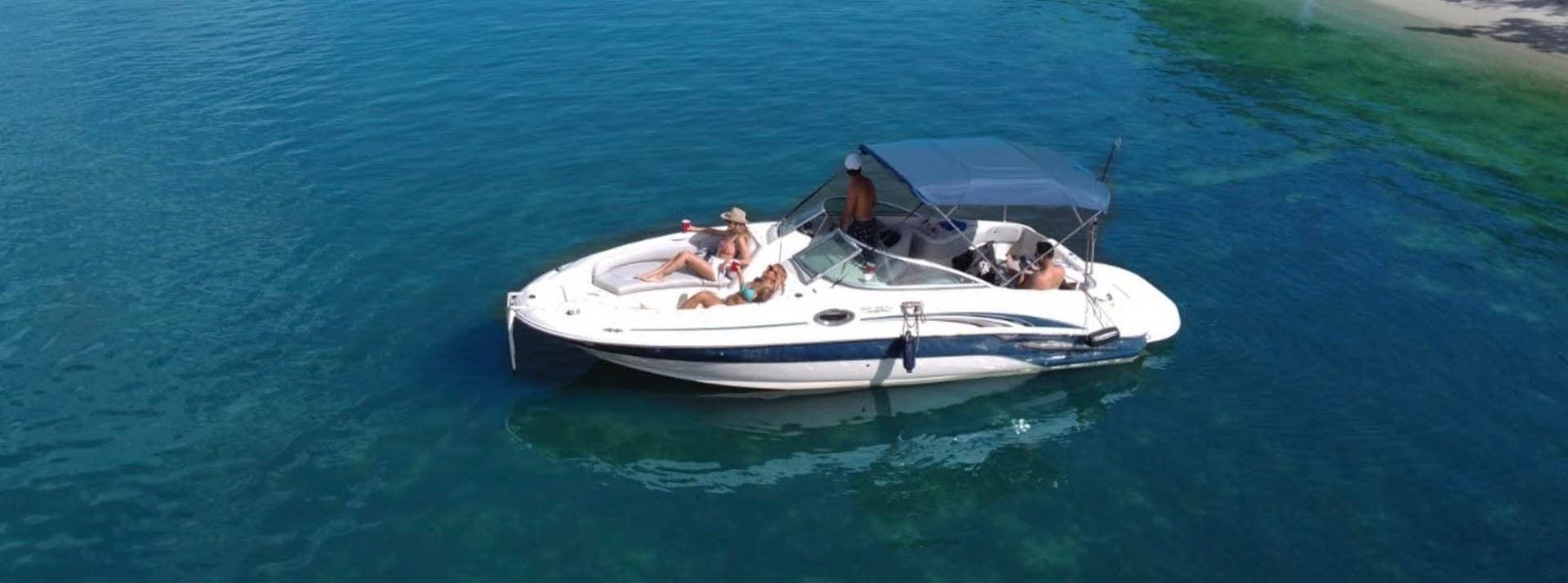 Miami Boat Trip with Vice Yacht Rental: Sea Ray Sundeck Adventures