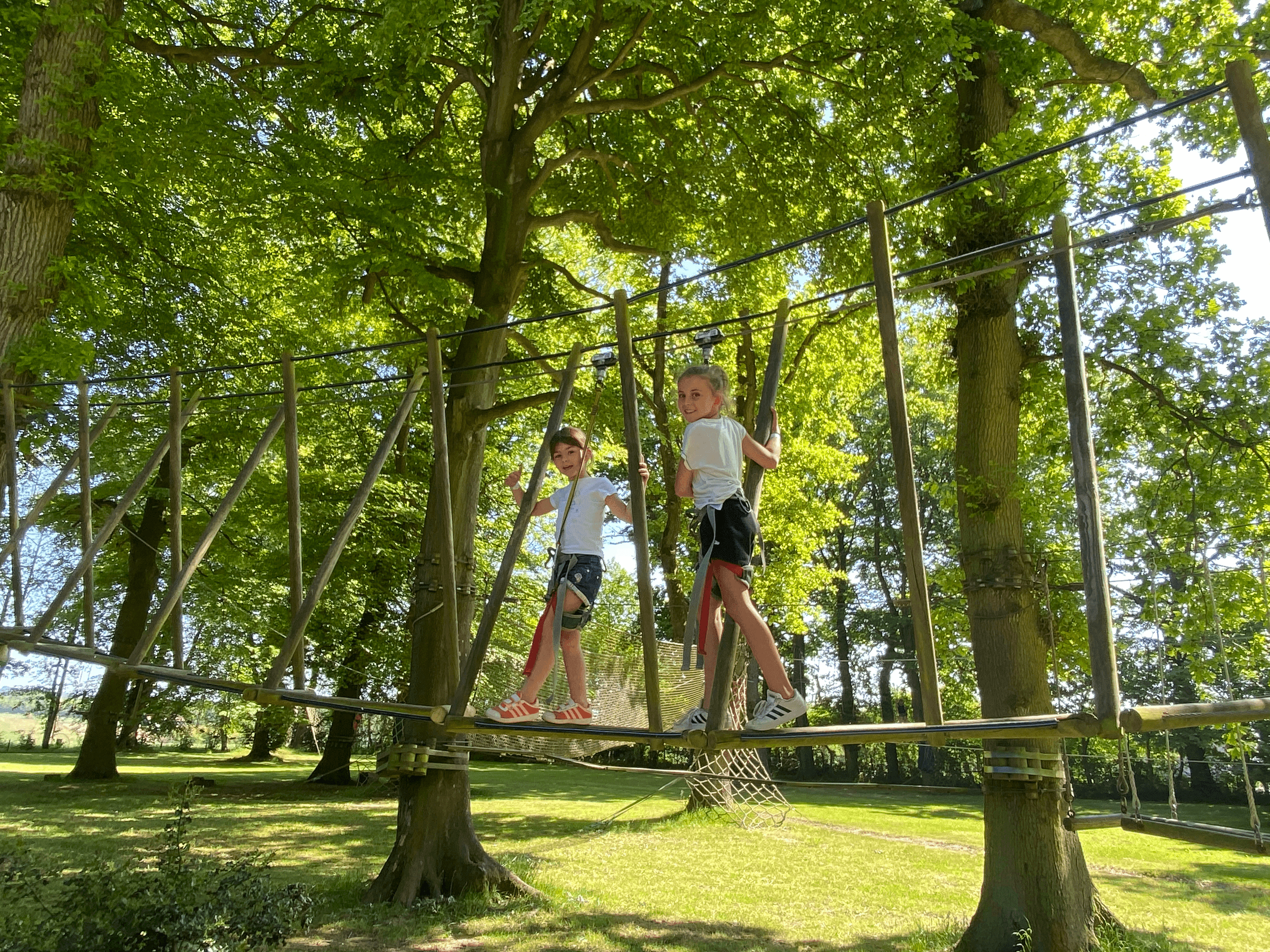 Treetop Thrills at Etretat Aventure’s Accrobranche Après-midi