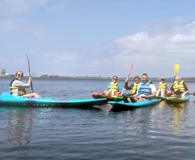 Kayak Tours on Central Lake at Gulf State Park, AL