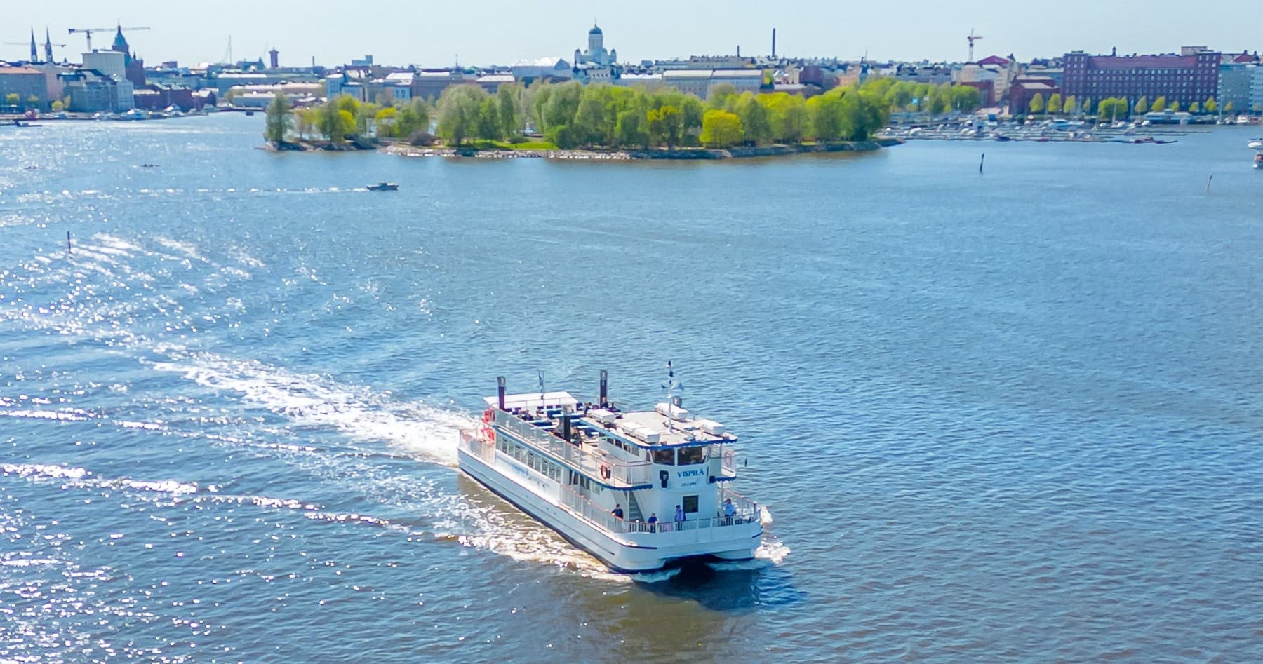Paddle-Wheel Terrace Cruises on Pw/s Vispilä in Helsinki