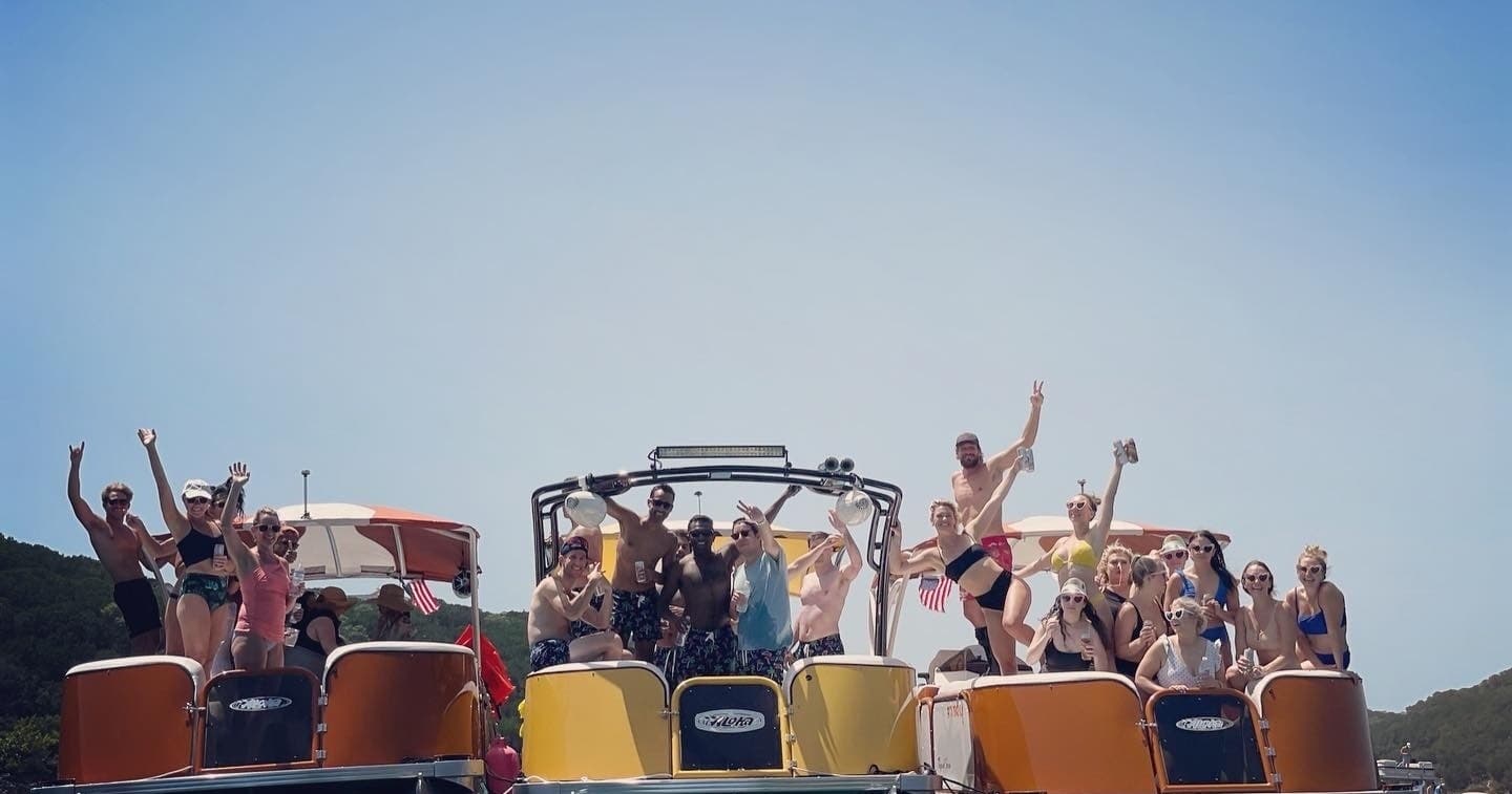 Devil's Cove Party Boat Rental Experience in Austin, TX