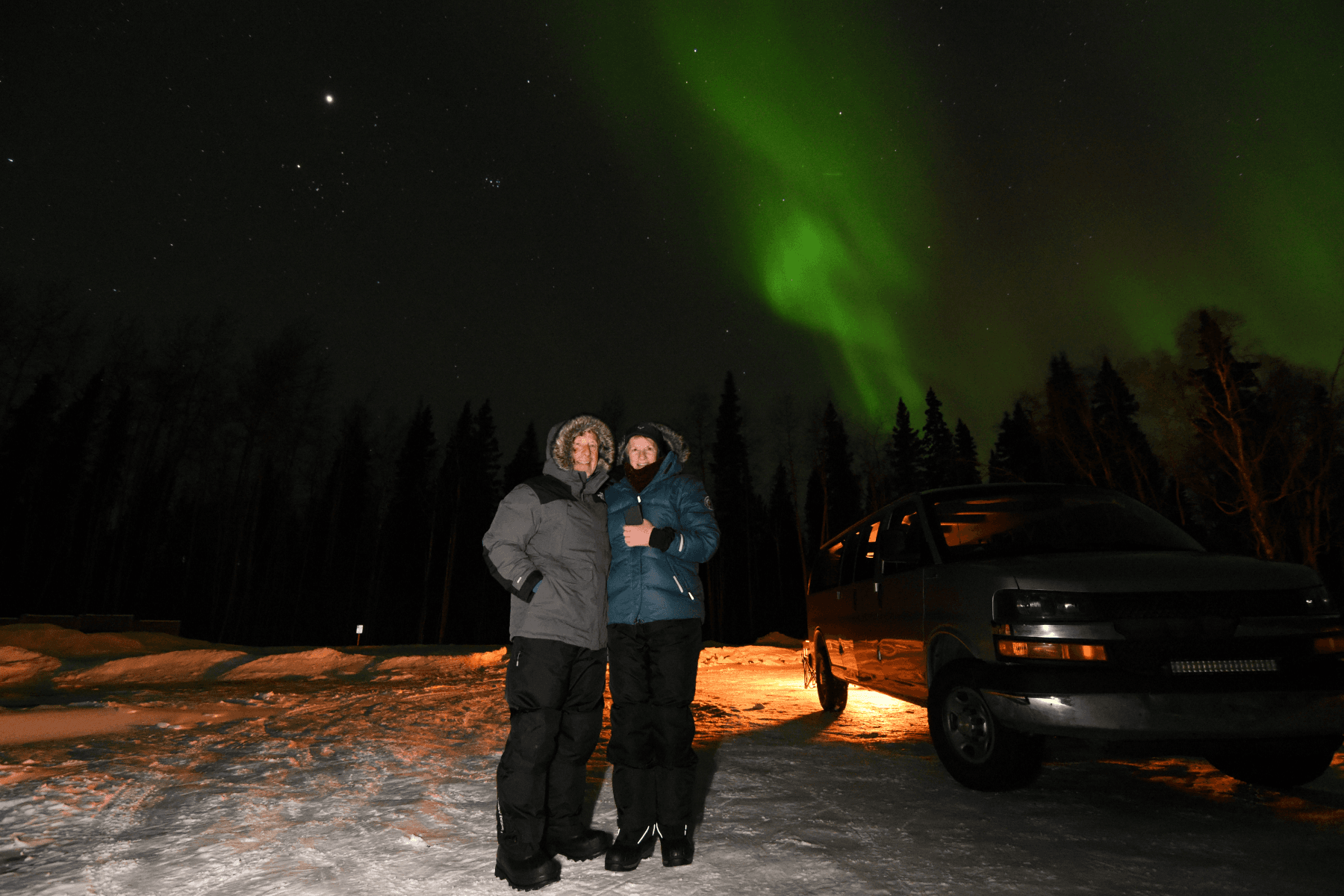 Experience the Ultimate Private Northern Lights Tour in Fairbanks, Alaska photo 4
