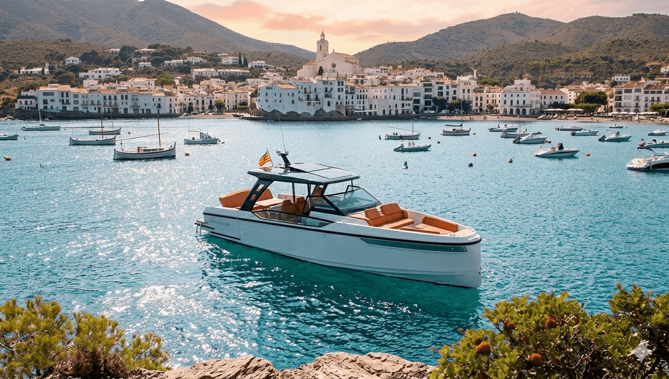 Private Begur–Cadaqués Charter on the Saxdor 320: Costa Brava Day Cruise