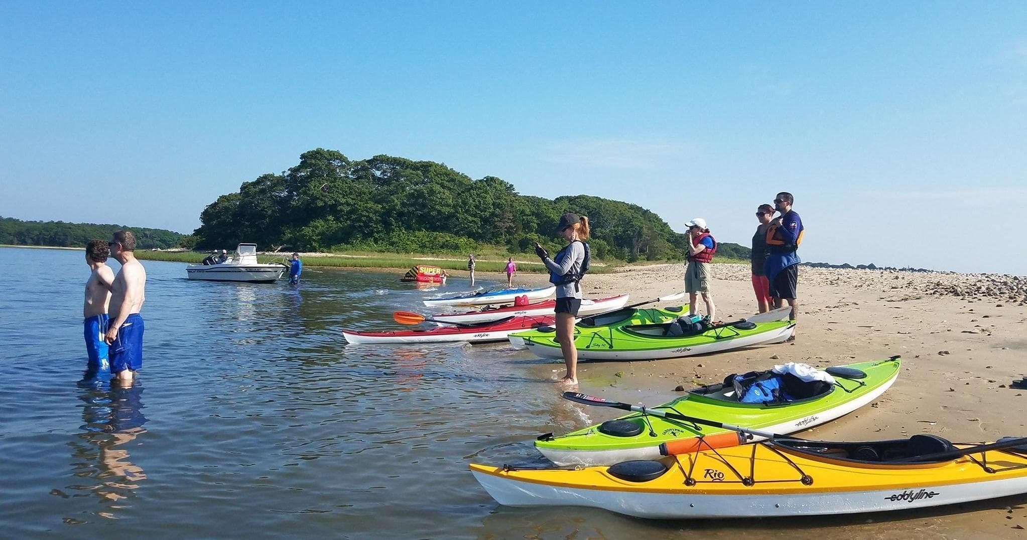 Kayaking Adventure at Monks Cove in Cape Cod