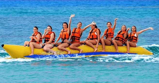Thrilling Banana Boat Rides at Frank's Place Watersports, Aruba