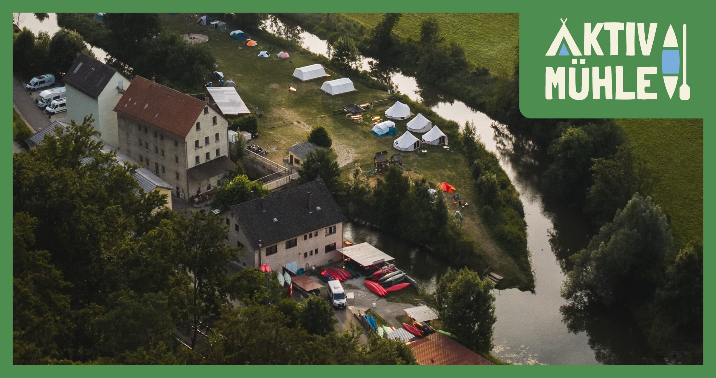 Island Camping on the Altmühl: INSEL CAMP One-Night Getaway Near Solnhofen