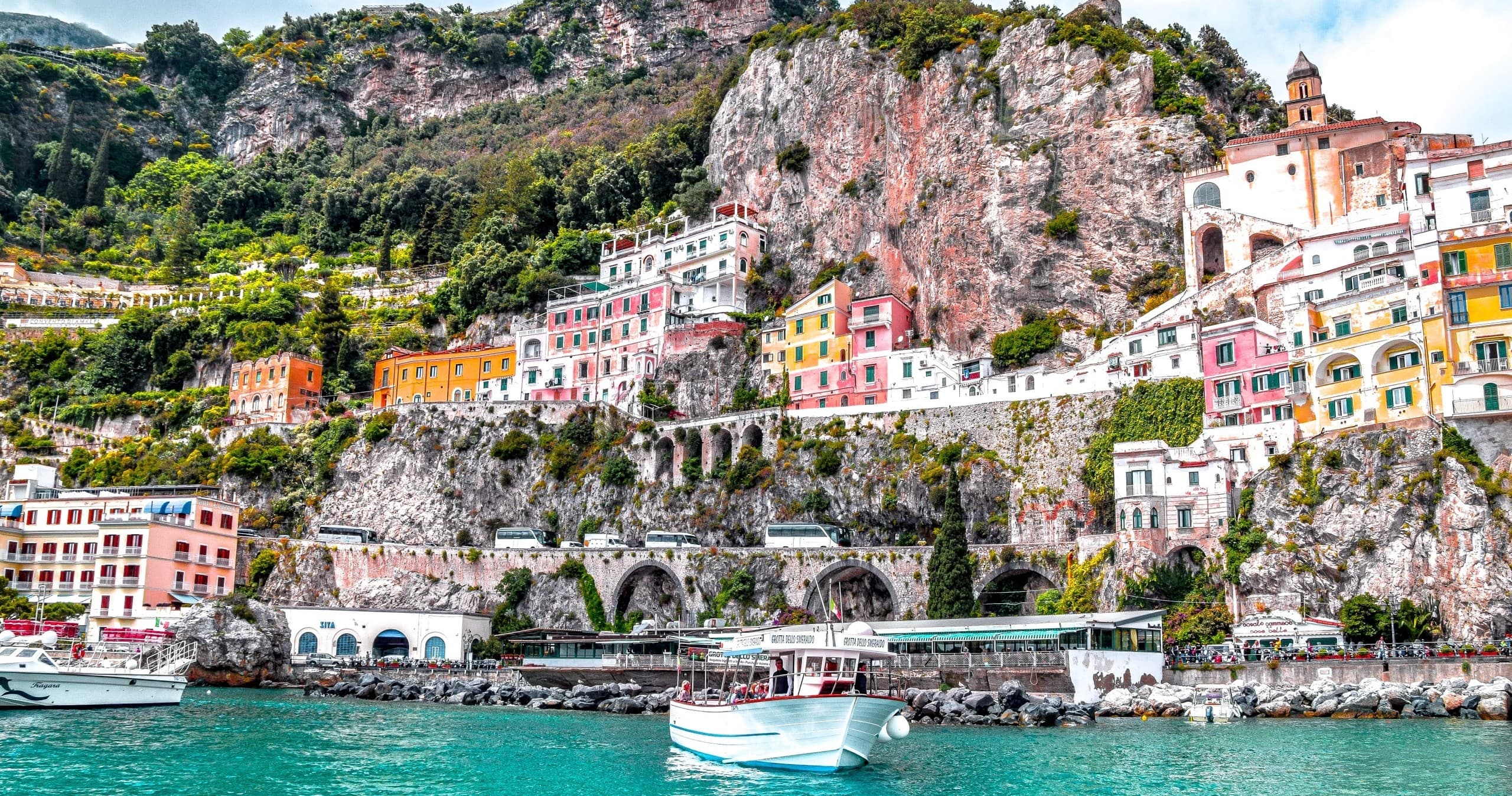Luxury Boats Positano: Amalfi Coast Half Day Private Tour