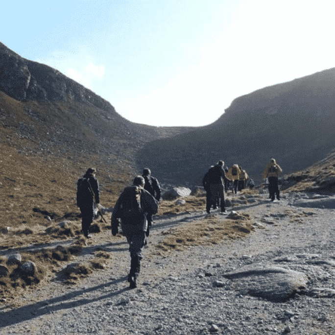 Wet River Bouldering Adventure in the Mourne Mountains, Northern Ireland
