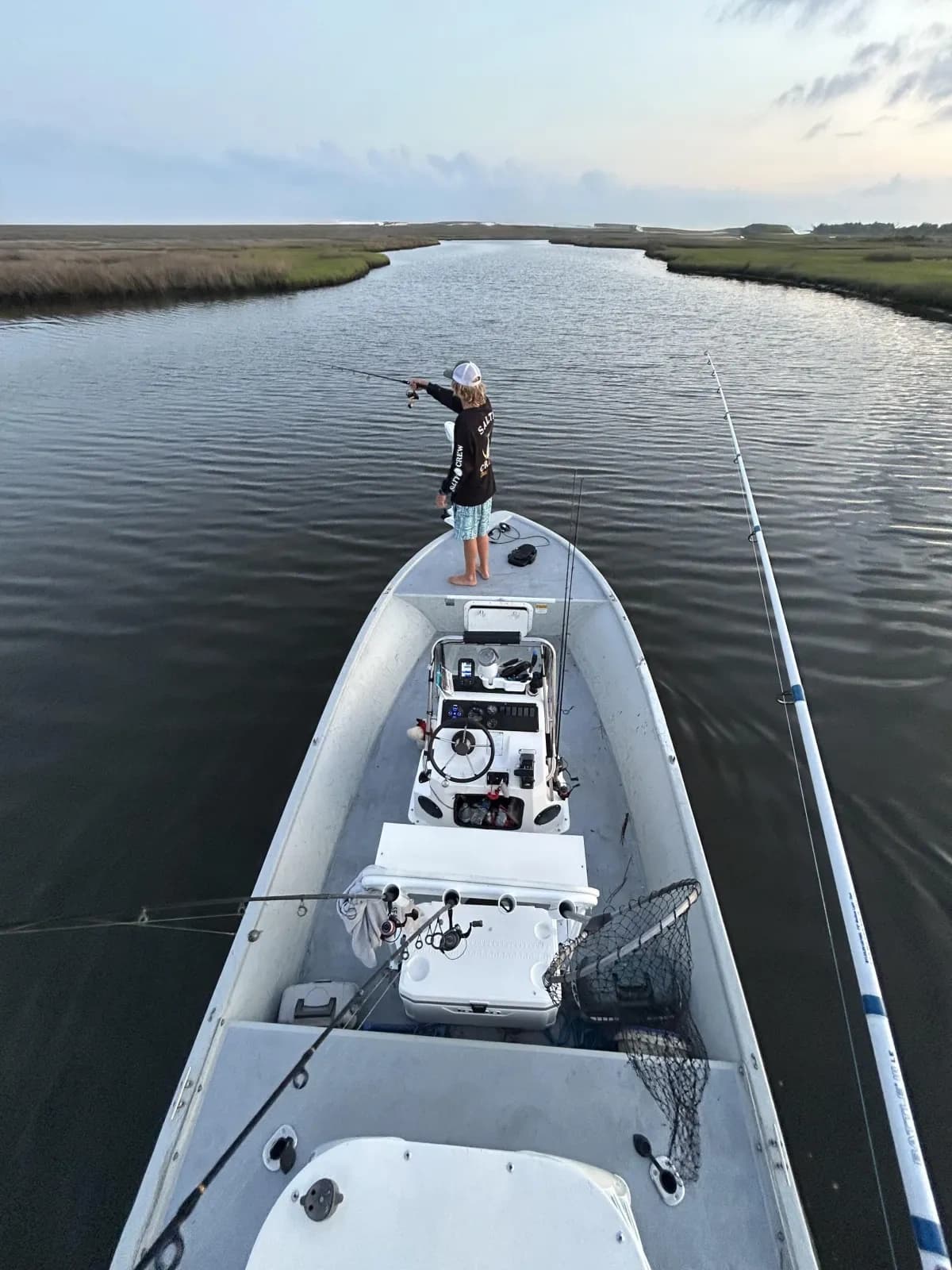 Full-Day Inshore Charter: Topsail Island Red Drum & Speckled Trout Adventure