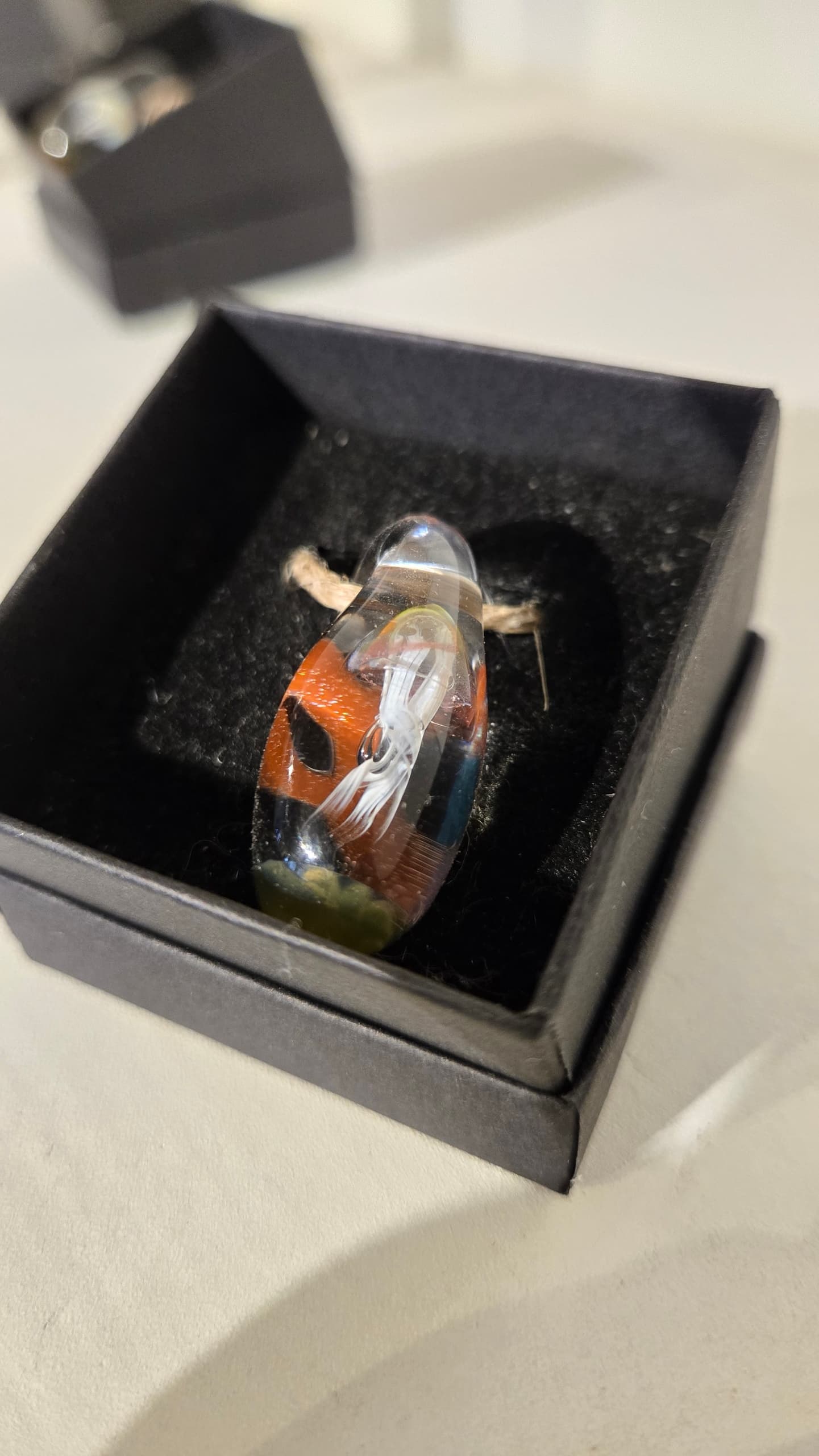 Glass Jellyfish Pendant Workshop in Boone: 1-Hour Class at Boone Blownt photo 1